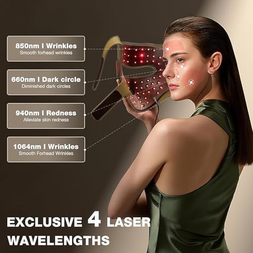 Image of JOVS 4D Laser Light Therapy Mask (Gold)