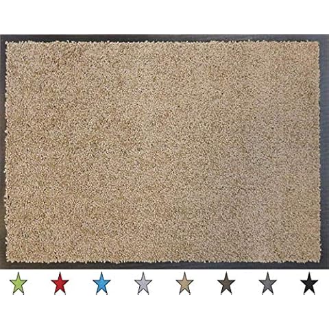 oKu-Tex Doormat, Polyamide, Taupe, 60 x 120 x 0,5 cm Cover