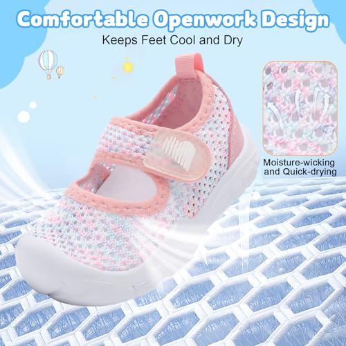 Image of BARERUN Toddler Water Shoes Infant Baby Swim Shoes Kids Barefoot Sandals