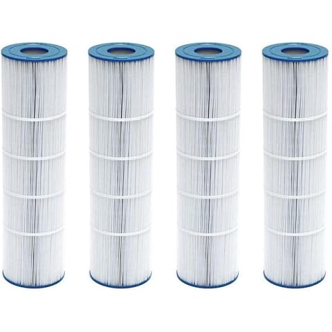 New PH1975 Pool Filter Replaces Pentair CCP240, Pentair Clean & Clear Plus 240, Unicel C-7469, Pleatco PCC60, Filbur FC-1975, Filbur FC-6460, L x OD: 14 1/8" x 7", 4 Pack Cover