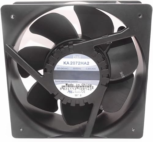 for KA2072HA2 220/240V 0.38/0.50A 208X208X72MM Cooling Fan