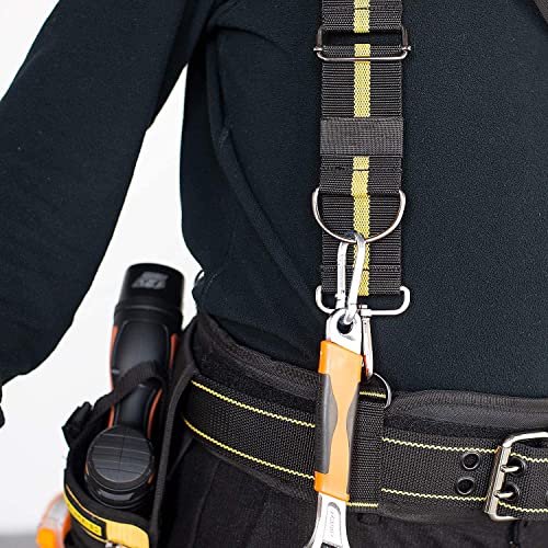 Buy Padded Tool Belt Suspenders Construction Work Suspenders Heavy Men ,Tool Belt Work