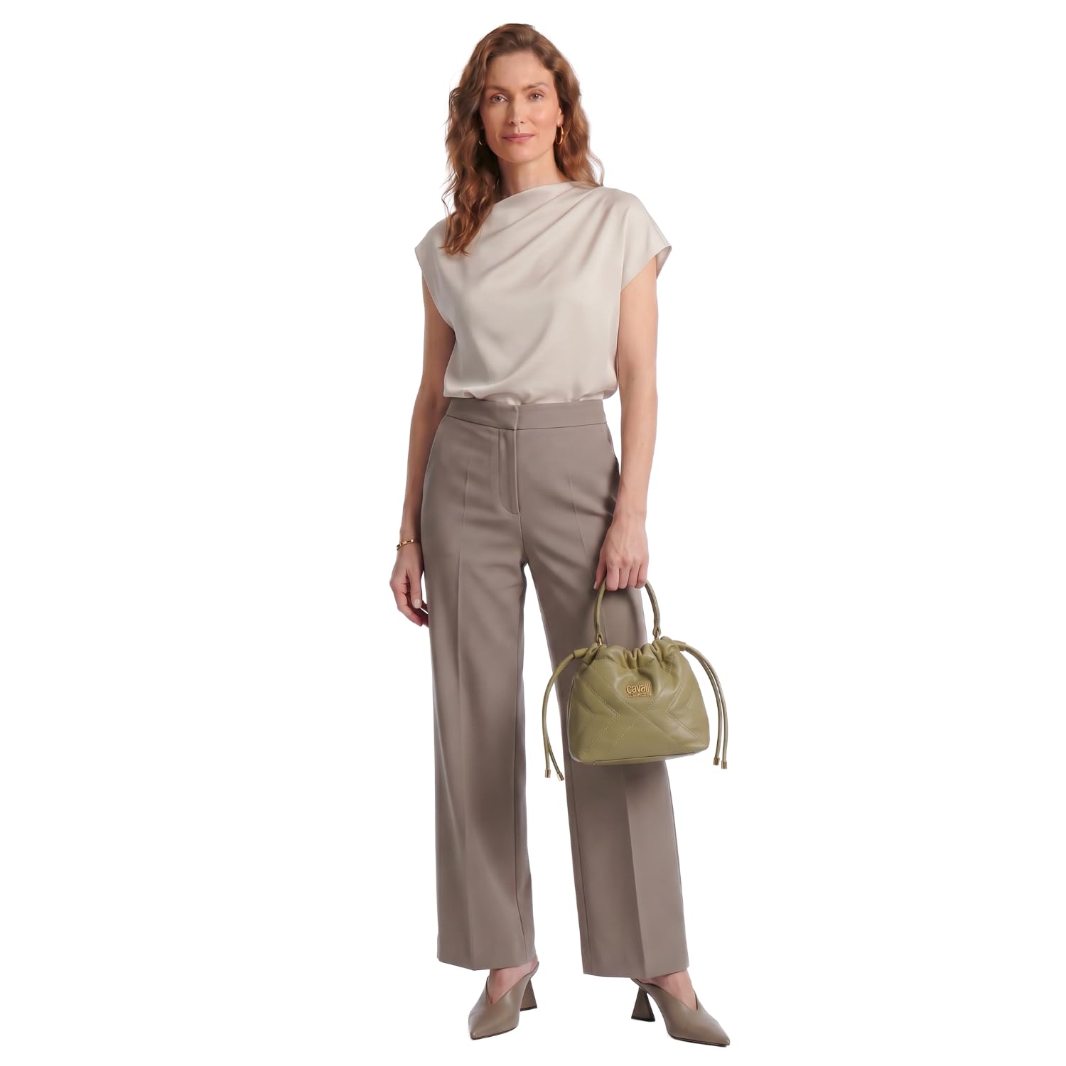 Cavalli Class Bolso Mujer de Mano Bombonera con Cadena CCHB0203
