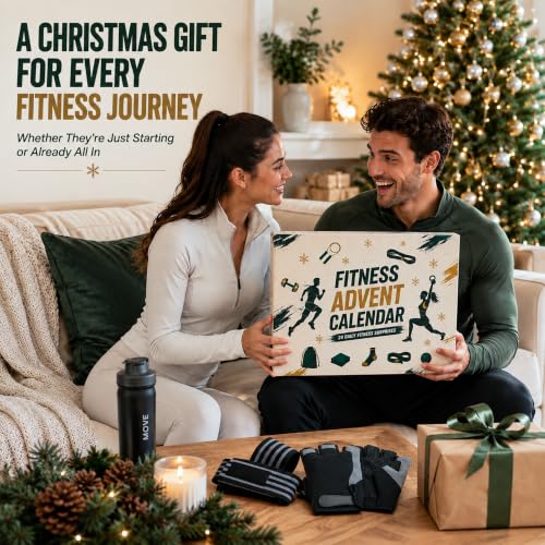 Gleemoria Fitness Advent Calendar 2026, 24-Day Christmas Countdown Gift - image 9