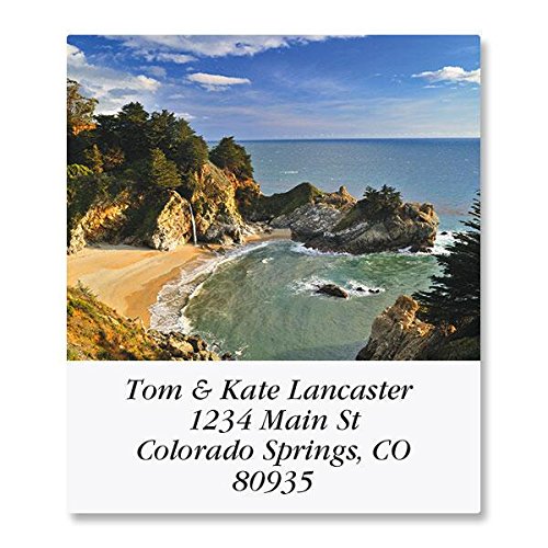 by The Sea Self-Adhesive, Flat-Sheet Select Address Labels (12 Designs)