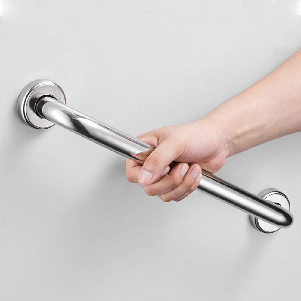 Maniglione per Handicap Di Sicurezza per Bagno, Maniglione per Bagno Doccia Di Sicurezza in Acciaio Inox Doccia Di Sicurezza Binario Di Supporto Senza Barriere Finitura Cromata Lucida Corriman