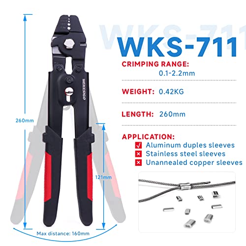 WEKESIGO Wire Rope Swager WKS-711