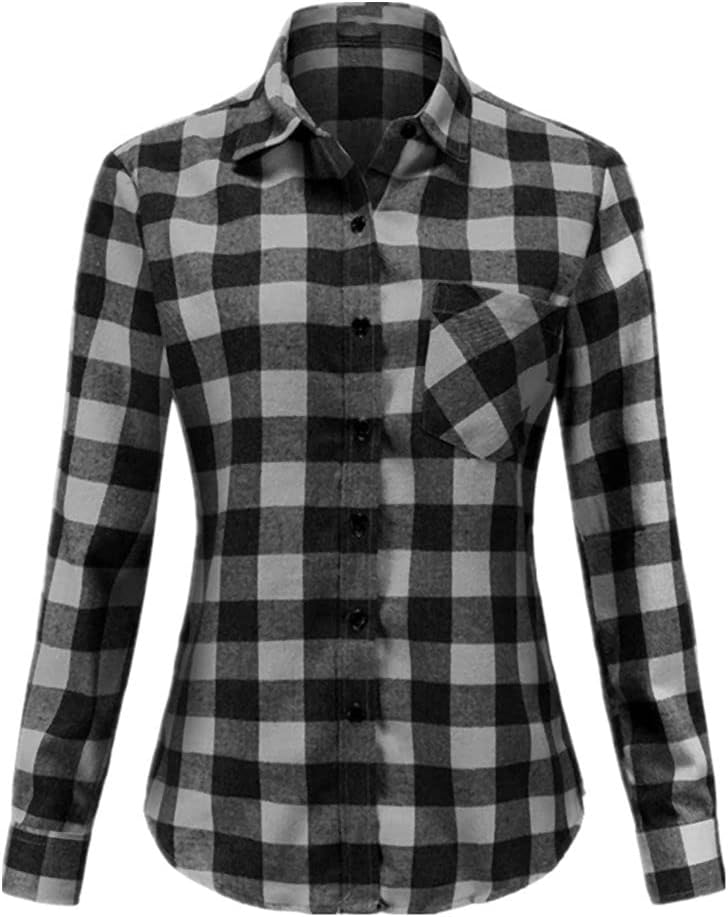 Dioufond Autumn Winter Shirt Women Loose Blouse Female Sleeve Blouses