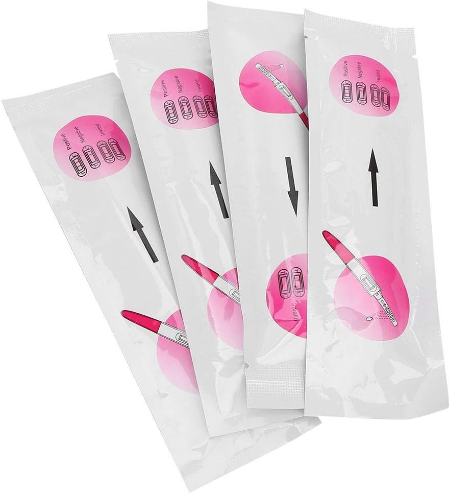 Pregnancy Test, Women Hcg Testing Ovulation Lh Home Urine Test Strips Early Pregnancy For Ovulation & Fertility Test Kits Detection - 4 Pcs