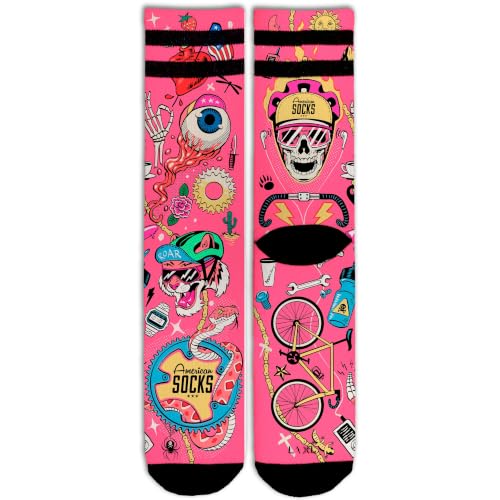 American Socks Cycling Beast - Mi-haut S/M - Chaussettes