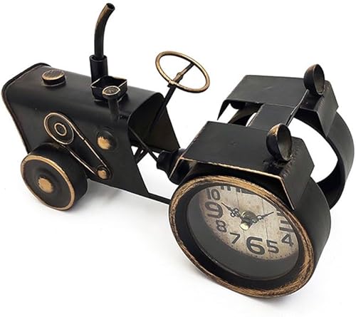 Miniatura 3 de Reloj de mesa europeo creativo ornamentos reloj hogar retro metal mesa reloj sala de estar dormitorio silencioso reloj de escritorio