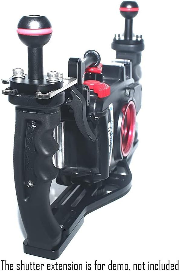 nitescuba NS10 Underwater Camera Tray extendable Handle Grips Bracket for gopro,pt059,rx100 uw Camera housing Universal Soft Handle with Aluminum and Rubber Material : Electronics