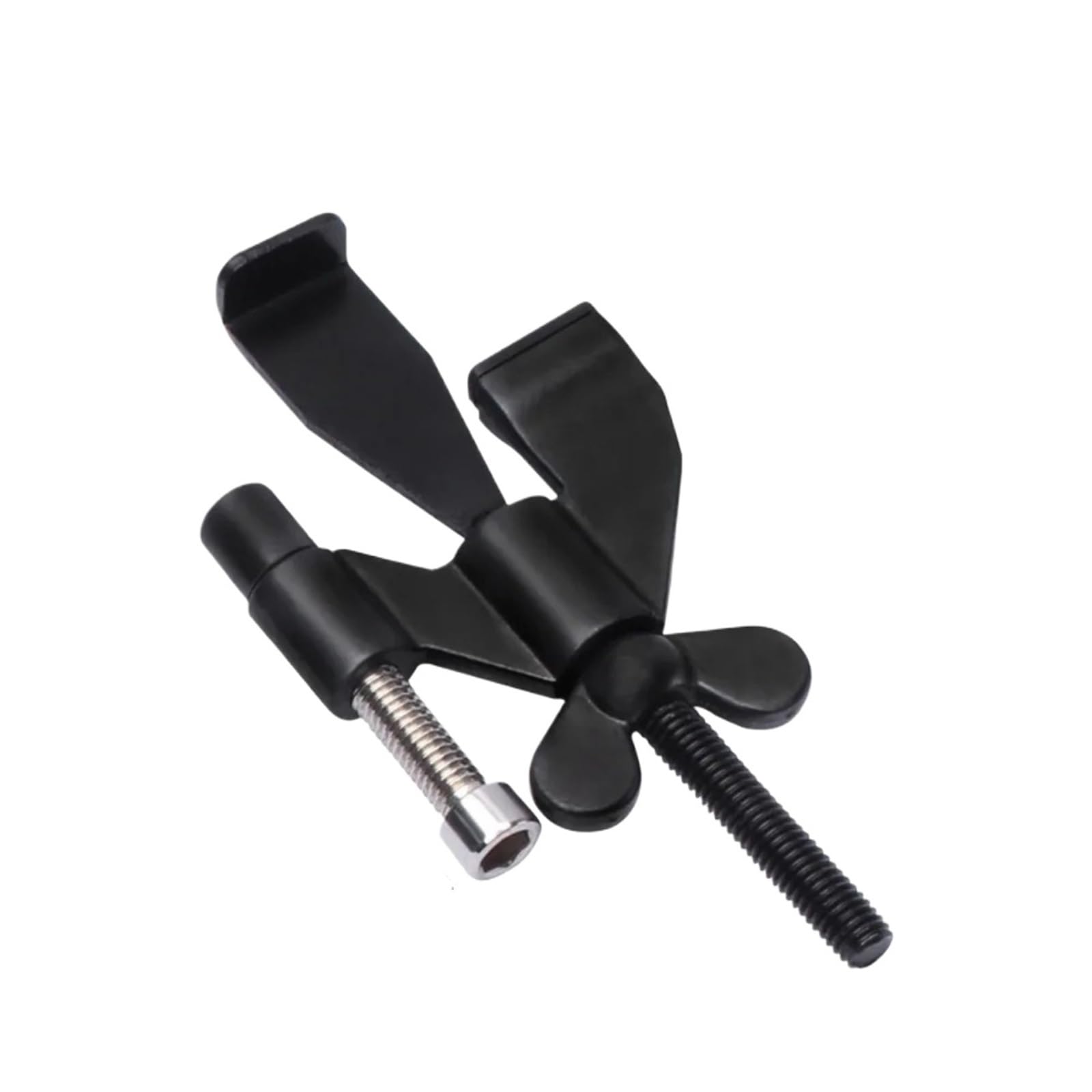 Portable Security Door Lock Steel Adjustable Portable Travel Door Stopper for Travel and Hotel(Black)