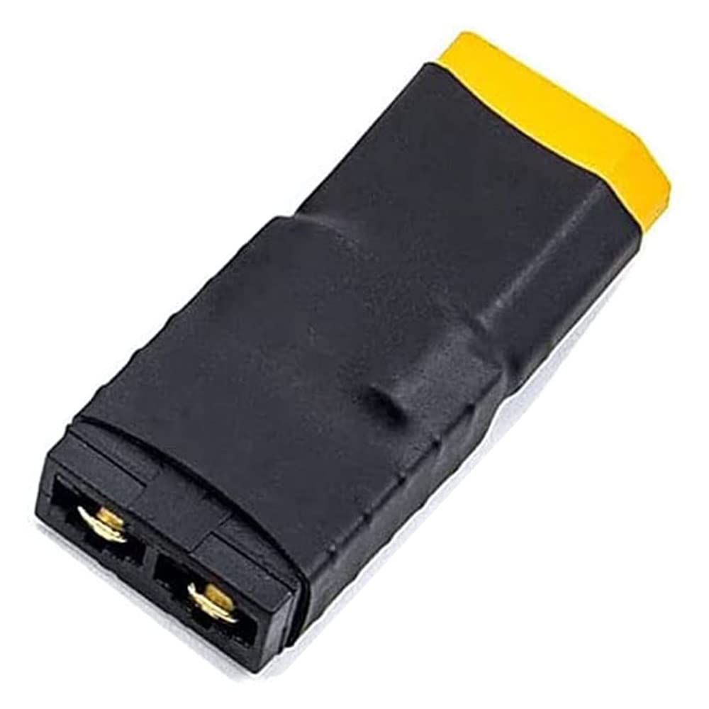 2 Paar RC LiPo Akku Anschluss Adapter Kompatibel mit Traxxas Stecker Akku auf XT60 Stecker Buchse Anschlüsse ESC Ladegerät