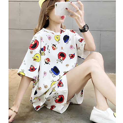 Set de sommeil en soie satinée pour femmes pyjama léger imprimé