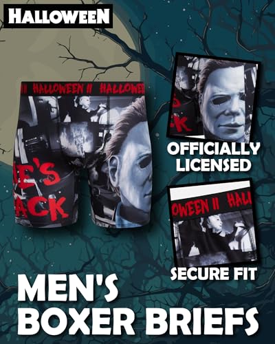 Halloween 2 Men's Boxer Briefs - No Fly, Anti-Chafing Stitching, Comfort Shaped/Cotton Lined Crotch2