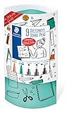 STAEDTLER Sketchnoting Set Schule, Starthilfe für wilde School Sketchnotes, 9 Sketchnote Stifte School Pens (Pigment Fineliner, Filzstifte, Textmarker), 61 SN-2, Bunt