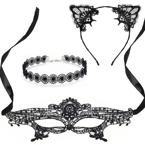 ONECHANCE Oreille de Chat Serre Tete Chat Bandeau Accessoires Cheveux de Déguisement pour Femmes Fête Halloween Anniversaire Cosplay Color Violet