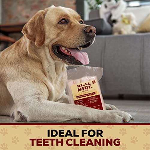 Real Hide 14820 All Natural Dog Chew Treats - Premium Rawhide Rolls thumb #3