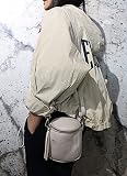 SH Leder Emma G328 damska torebka na ramię torba na ramię z prawdziwej skóry, regulowany pasek na ramię do 6,9 cala 14 x 19,5 cm, beżowy, S, Crossbody