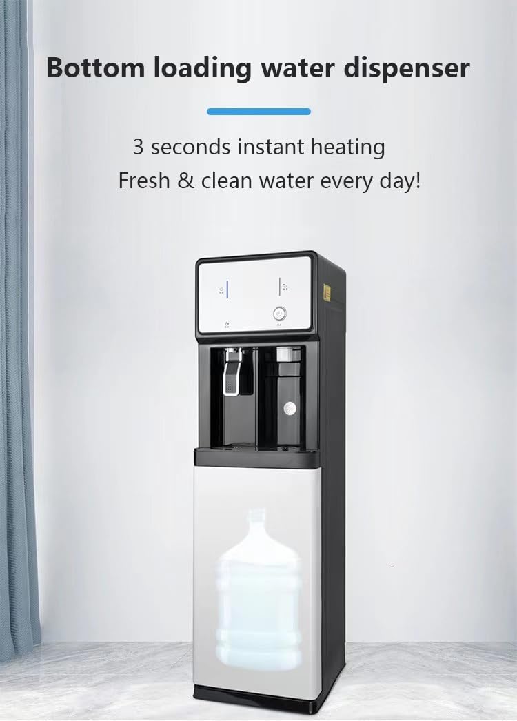 Distributore di Acqua Fredda Alimentato dalla Rete elettrica, distributore di Acqua Fredda, Macchina per l'idratazione familiare da Pavimento, distributore di Acqua Fredda Silenzio