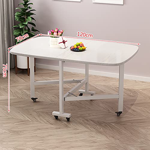 Mesa de comedor extensible ahorra espacio para terrazas pequeñas 4