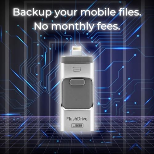 Pen Drive Flash Drive 2TB para iPhone, telefone Android, PC, MAC, iPad Expansão de memória | Pen Dri