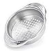 DLD Tuna Strainer Press, Tuna Can Strainer Food-Grade Stainless Steel Canning Colander for Regular-Size and Wide-Necked Tunas