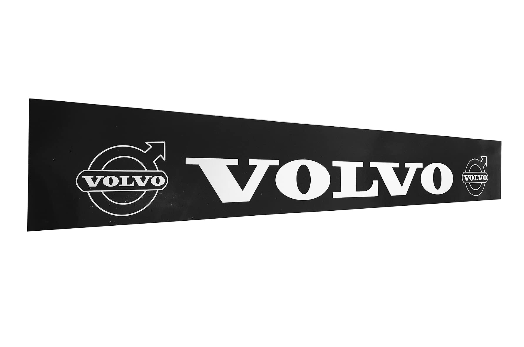 Delantal trasero largo para camión de goma dura para Volvo Truck, remolque, guardabarros 240 x 35 cm, goma negra