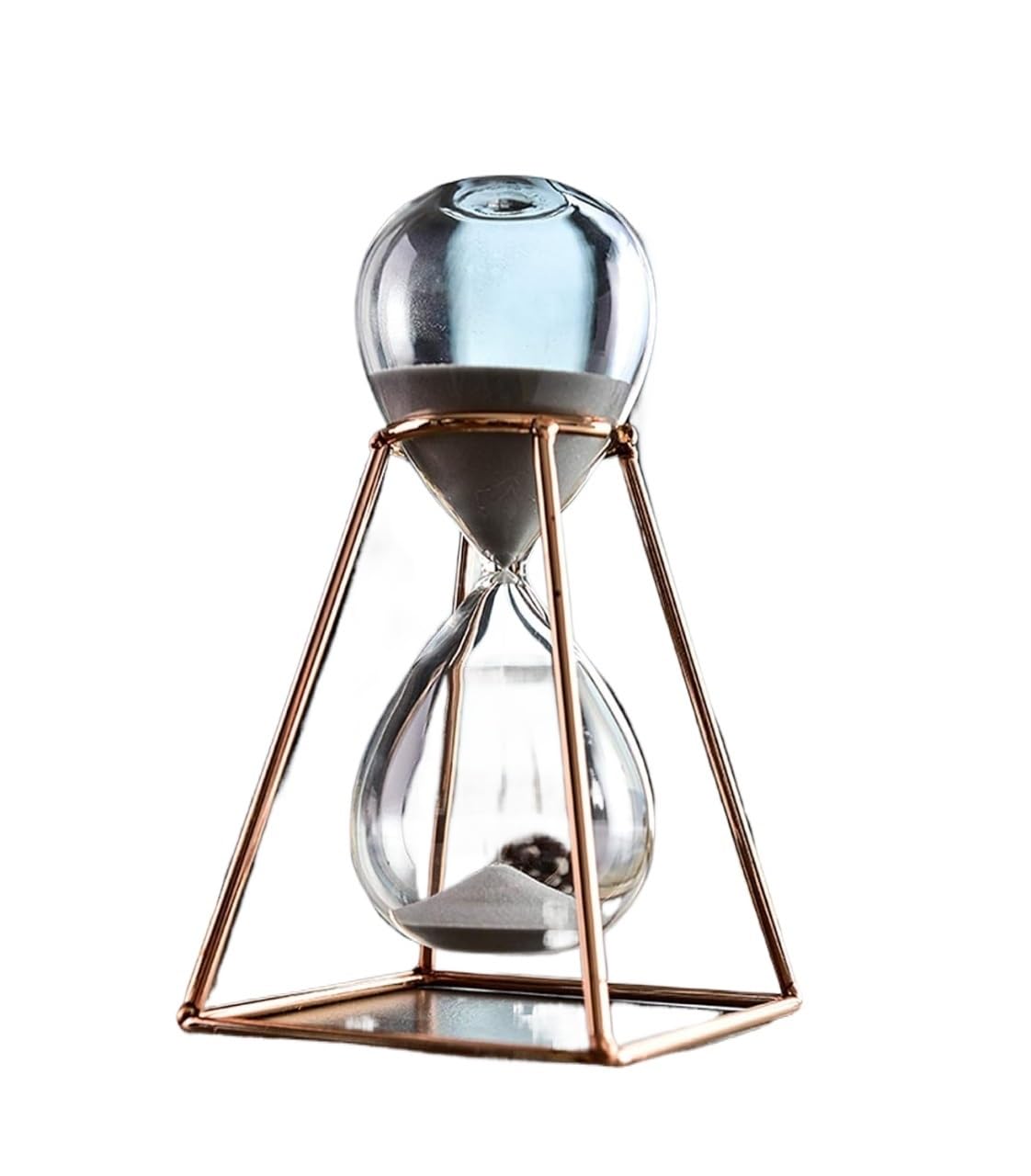 Timer di sabbia di grandi dimensioni, Timer di sab Clessidra di cristallo trasparente Decorazione di vetro Clessidra Clessidra 30 minuti Regalo creativo for la casa, scrivania, decorazione dell'uffici
