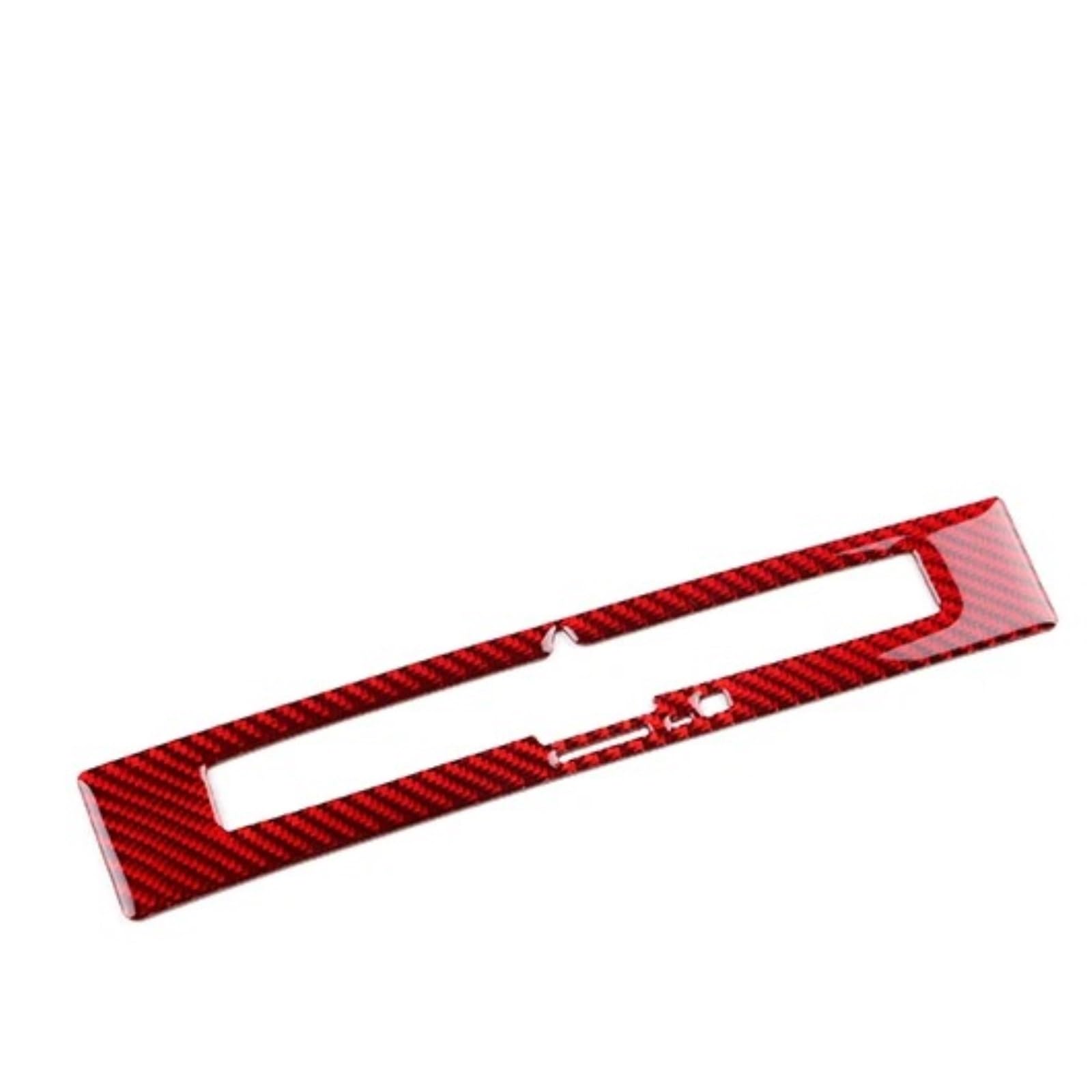 Ggwqfuh Red Lhd Rhd B Interior Trim For Benz For Slk R171 2004 2005 2006 2007 2008 2009 2010 Real Soft Carbon Fiber Trim Sticker Car Central Control Panel Auto Central Inner(Red Lhd Rhd B)