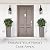 Mueller M-Resin Heavy Duty Tall Planters for Outdoor Plants, Indoor Grande Plant Pots, Boxes, Trees, Flower Pots, 2-Piece Set, 18”, Modern Design, Built-in Drainage, Front Porch Decor, Mocha
