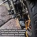 NEIKO 52908A Motorcycle Locks Anti Theft with Alarm, Motorcycle Disc Lock with Alarm, Disk Lock Anti-Theft Motion Sensor, Security Lock Brake, Universal Alarm Lock for Motorcycles, Bicycles & More