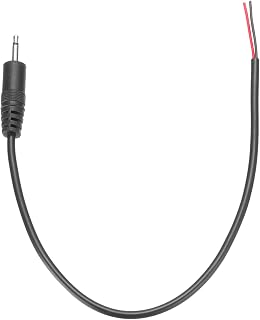 QUARKZMAN 2.5mm männlicher Stecker auf blankes Kabel offenes Ende, 0.25m