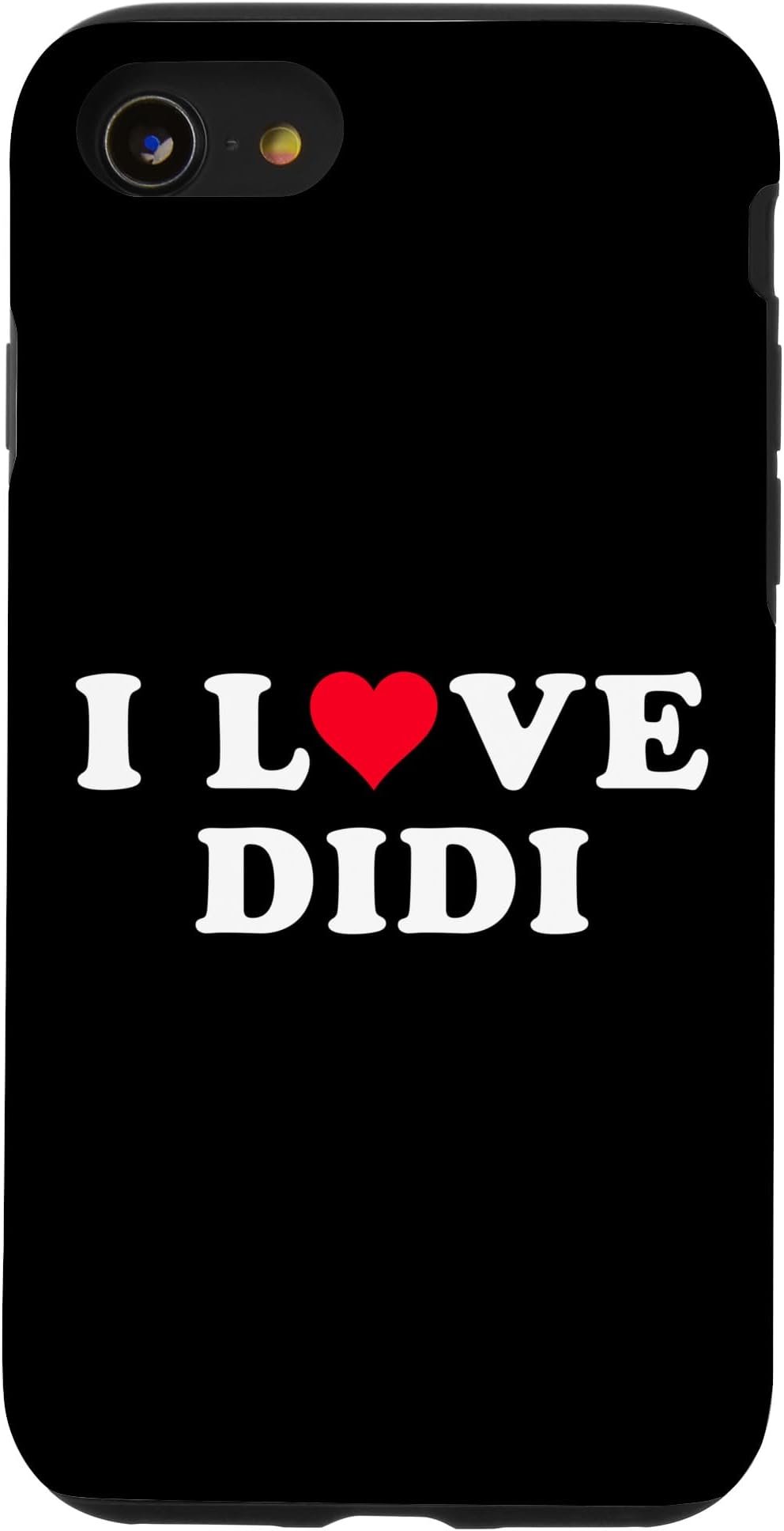 iPhone SE (2020) / 7 / 8 I Love Didi Matching Girlfriend & Boyfriend Didi Name Case