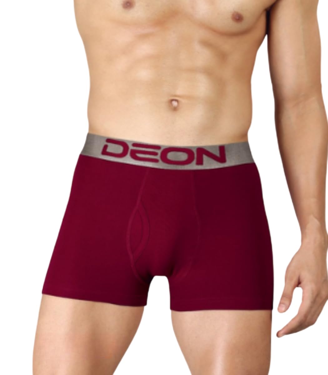 Cotton Lycra Plain Ultra Trunk for Men | Non Itch No Chaffing Sweat Proof-image-8