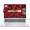 HP Computadora portátil FHD de 17.3 pulgadas | AMD Ryzen 5, 8 GB LPDDR5 de RAM | Almacenamiento de SSD PCIe NVMe de 512 GB, tipo C/A, HDMI, cámara de privacidad, Bluetooth, Wi-Fi 6, Windows 11 Pro