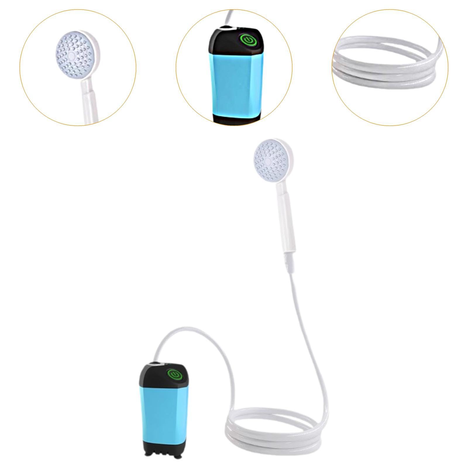 Gralara Ducha portátil con Cabezal, Ideal para Actividades al Aire Libre, Viajes y Cuidado de Plantas, Normal