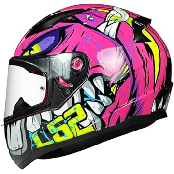 Capacete Ls2 Rapid FF353 Badass Purple 56/S