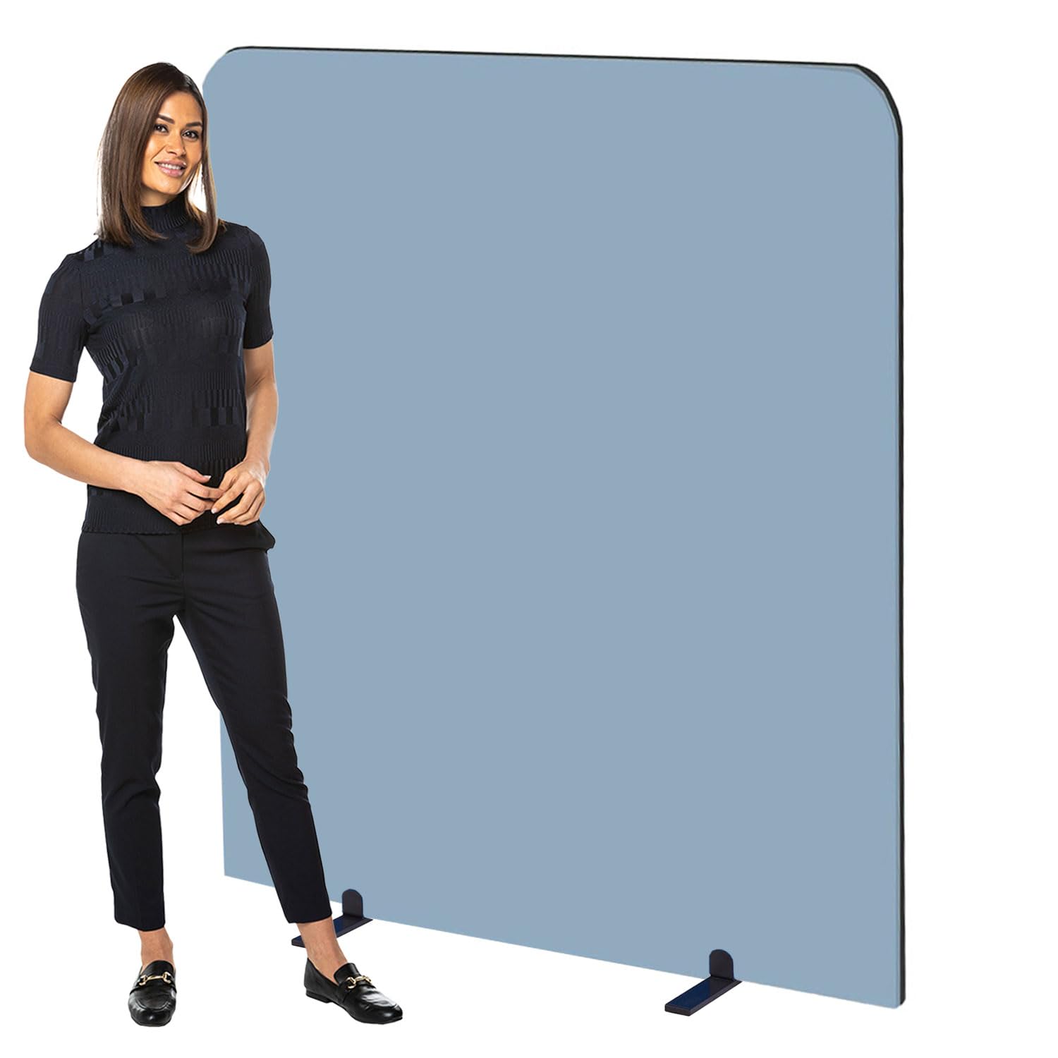 Wonderwall Floor Standing Room Divider Screens 180 x 160cm, Dolphin