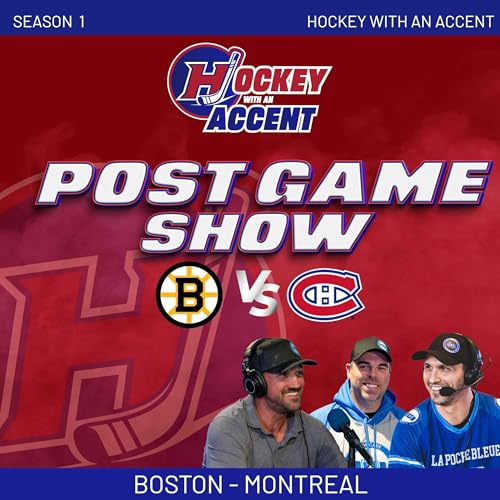 Caufield Hits 40 Goals | Habs postgame with Ray Bourque & Pat Bergeron | Hockey with an Accent |SH03