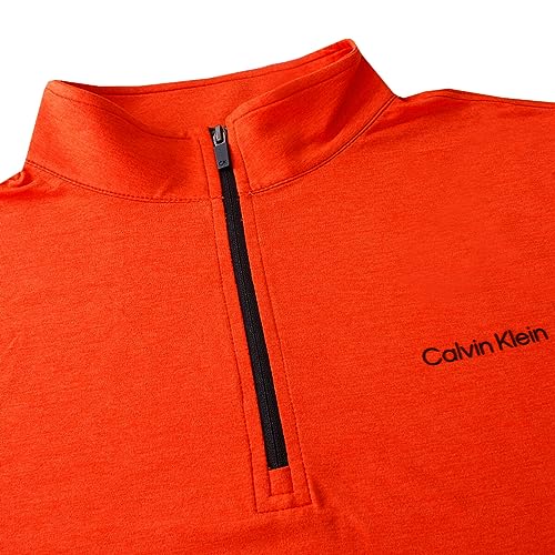 Calvin Klein Men's Newport Half Zip Thermal Breathable Lightweight Sweater3
