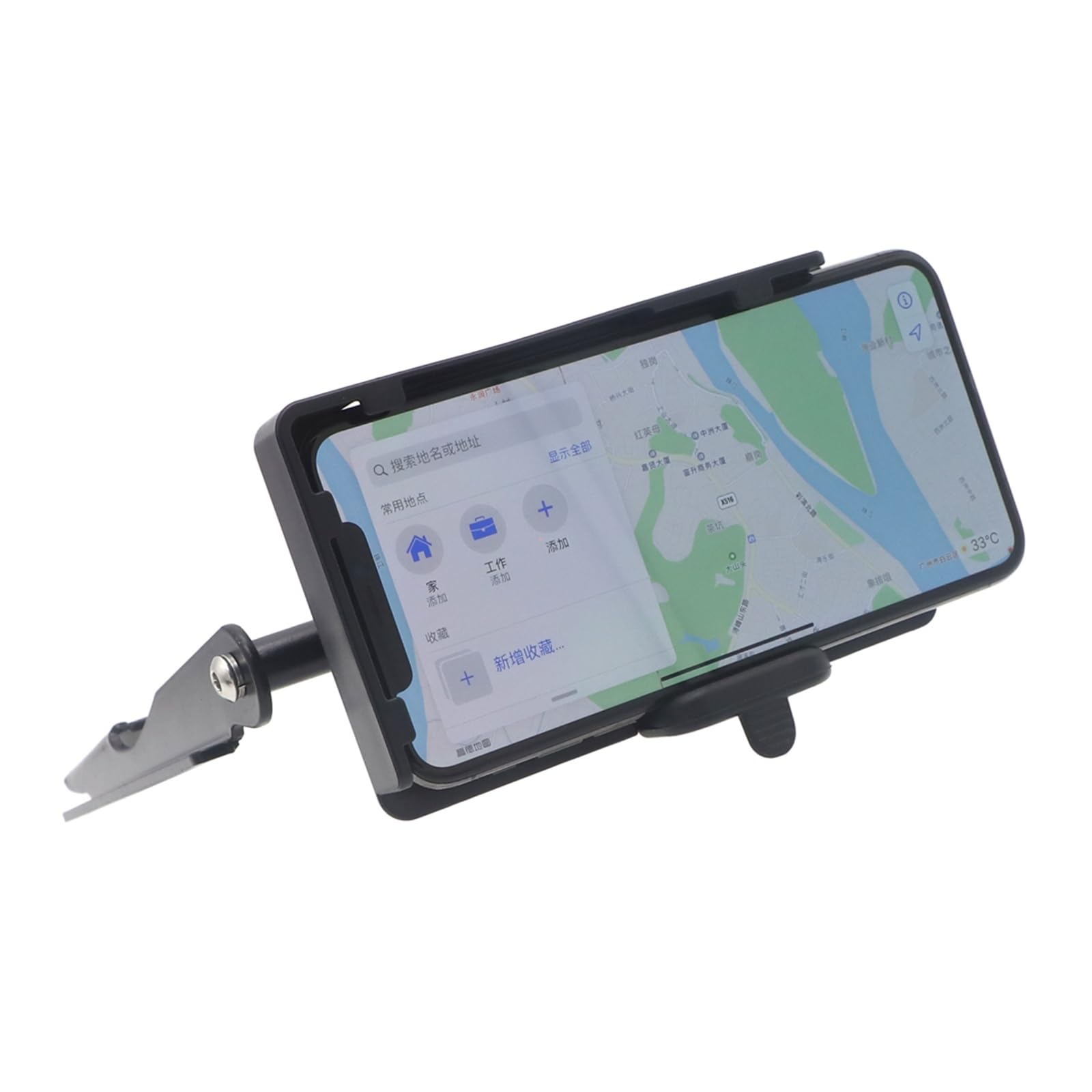 Soporte Navegación GPS para Motocicleta Soporte De Teléfono para Motocicleta Soporte De Navegación GPS para Teléfono para para MT 09 para Tracer 900 para FJ-09 2016 2017 (Color : 22mm)