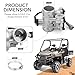 Throttle Body Compatible with Polaris Sportsman 800 2009 Ranger RZR 800 2010 1203944 2204189