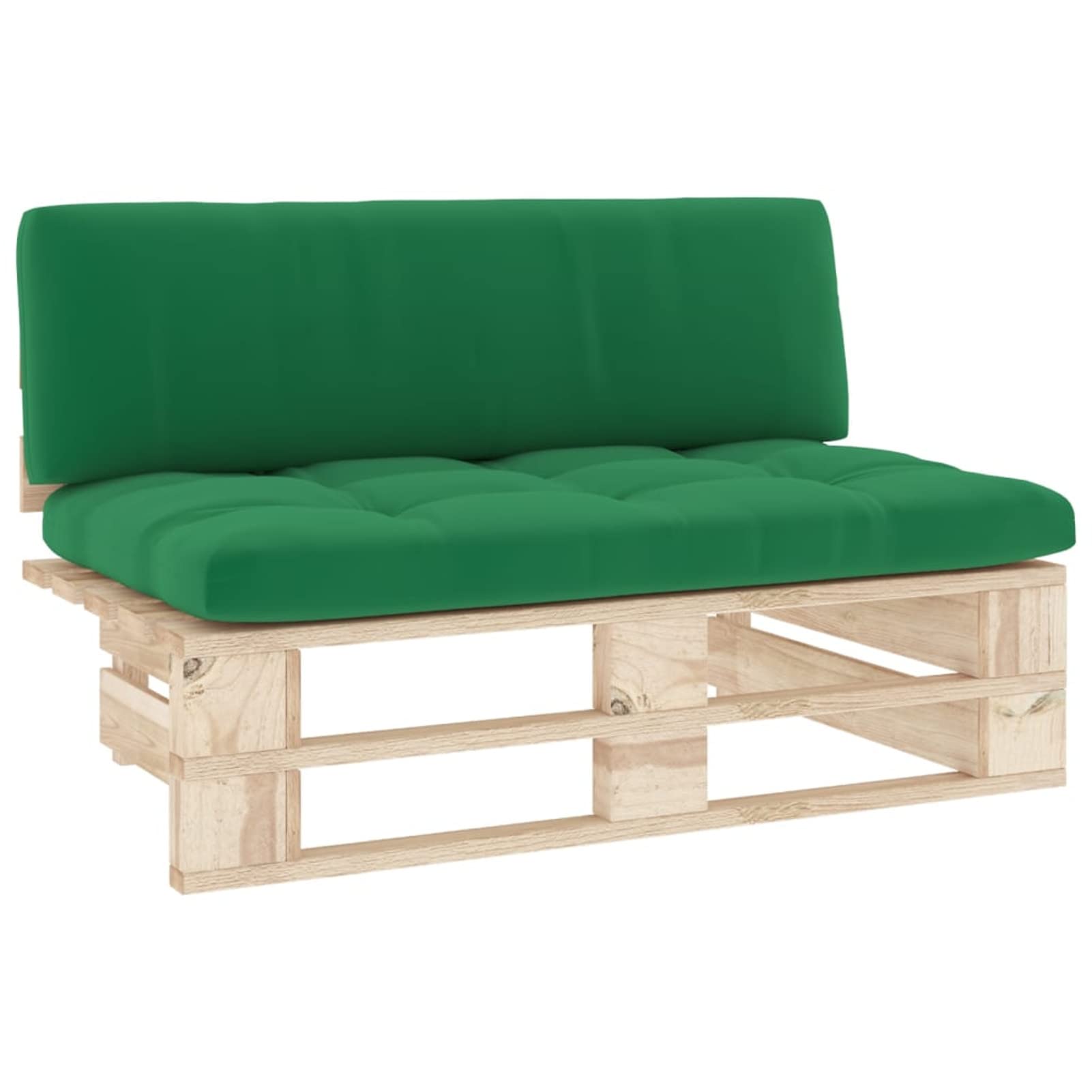 Sofá Central de palets para jardín Madera Pino impregnada, Sofás para Patio, Sofa Exterior Jardin, Sofa Terraza, Muebles De Jardin Exterior3066534