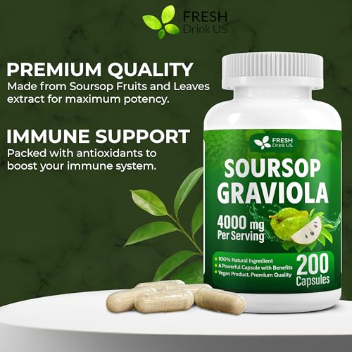 FRESHDRINKUS Premium Soursop Capsules