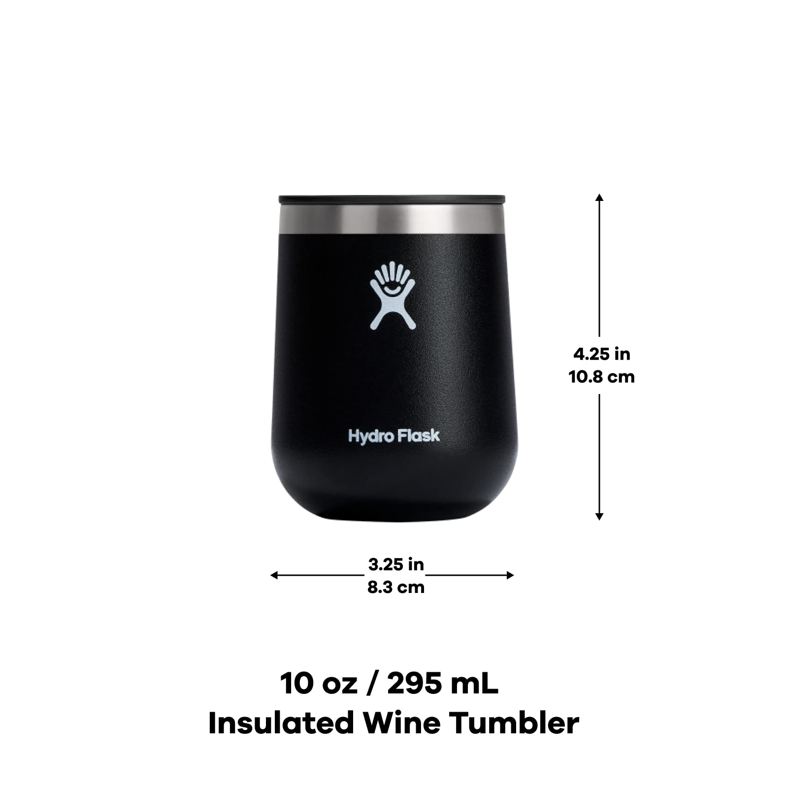 Hydro Flask10 Oz Wine Glass Ceramic Stemless Wine Tumbler
