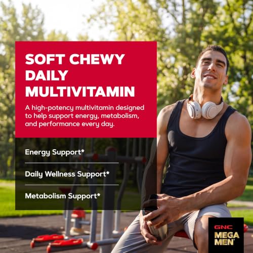 GNC Mega Men Soft Chew Multivitamin