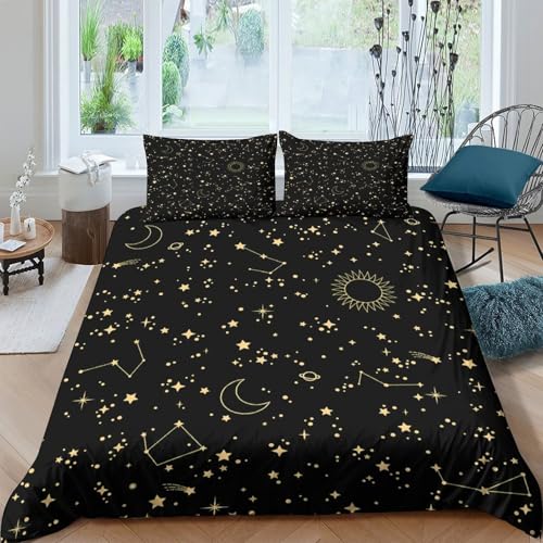 Housse de couette effet 3D ultra douce en microfibre résistante king