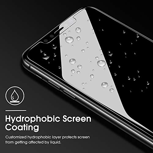 Image of OMOTON 3 Pack Designed for iPhone 11 and iPhone XR Screen Protector (6.1 inch), Enhanced Tempered Glass Protection, Case Friendly Anti Scratch Bubble Free Ultra Resistant